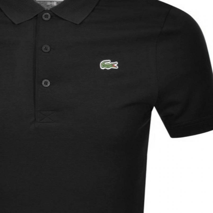 Alternative Image for ProductLacoste Sport Short Sleeved Polo T Shirt Black3